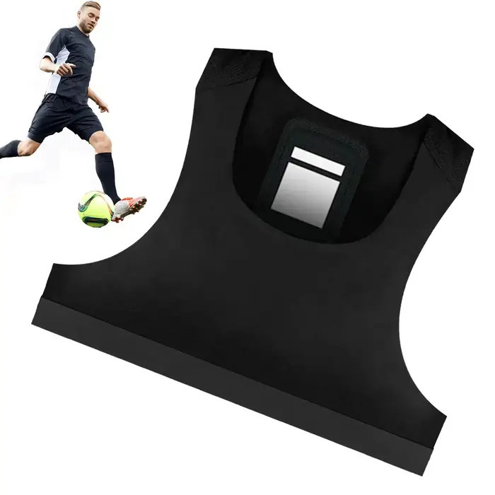 Gilet de suivi GPS respirant pour l'entraînement des joueurs de football – Débardeur de sport pour athlètes
