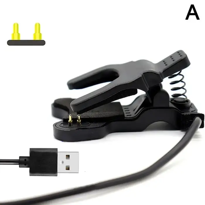 Câble de charge USB 5V universel pour montre connectée avec clip 2 broches/5 broches pour accessoire de chargeur