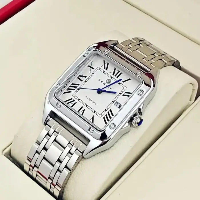 Montre carrée de luxe pour homme