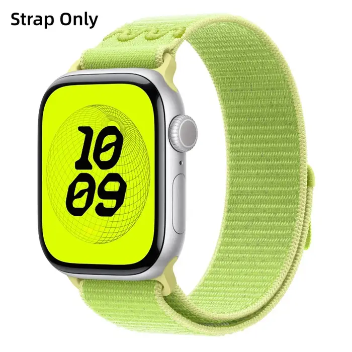 Bracelets pour Apple Watch 45mm 46mm 42mm 49mm 44mm, bracelet sport en nylon Nike, Correa iWatch 11