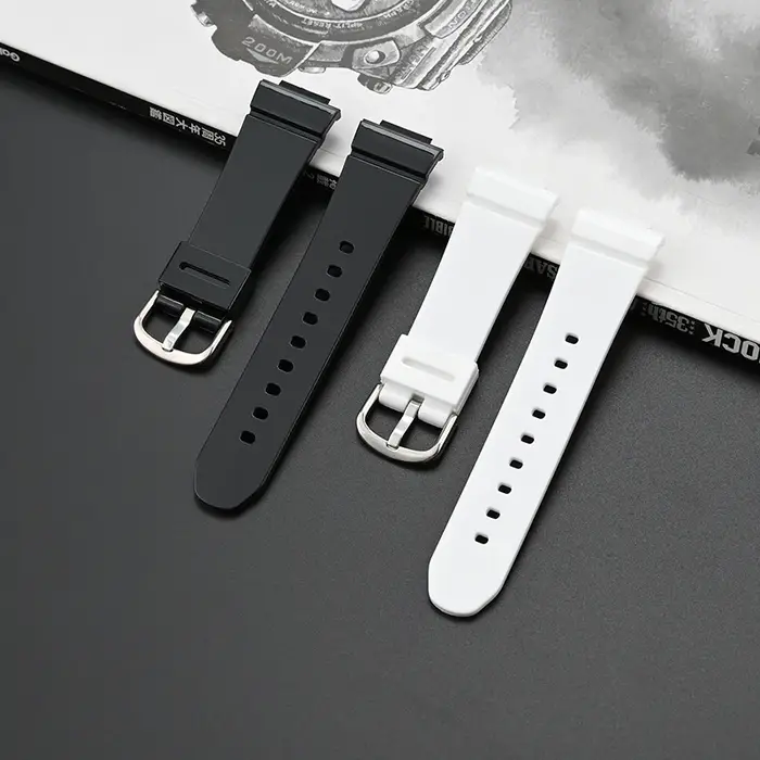 Pour Casio Baby-G BGA-130/131/132/133/160/161 BGD-140/141/500/501/560/5000 Bracelet de montre bande TPU résine femmes