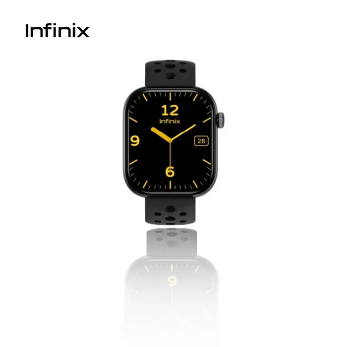 Infinix XWatch H4 XW4L noir Version ue montre intelligente Fitness Tracker moniteur de fréquence car