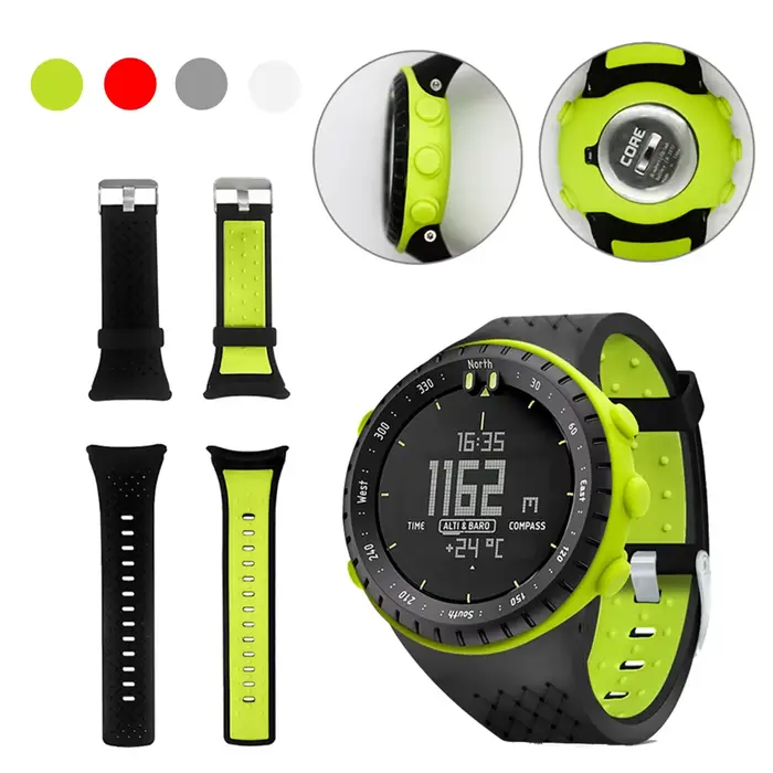 Housse de boîtier en TPU 2 en 1 + Bracelet de montre en Silicone