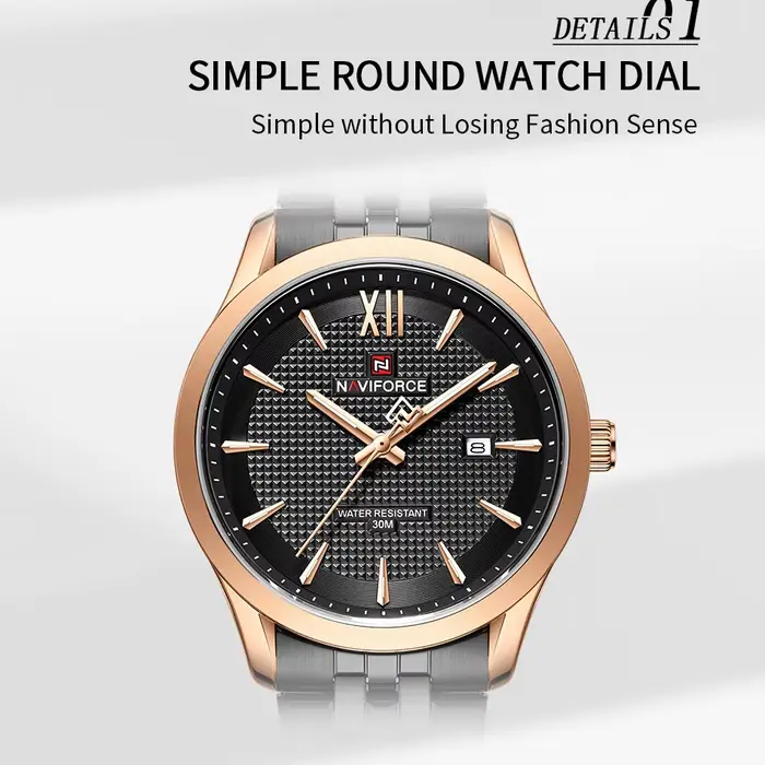 NAVIFORCE Nouvelle montre de sport de luxe pour homme