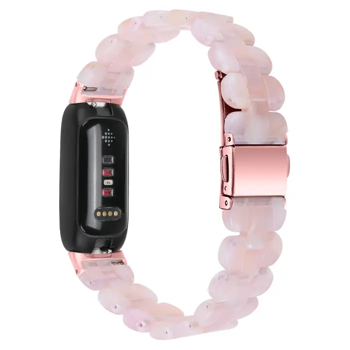 Bracelet en résine pour montre intelligente Fitbit inspire 3 2
