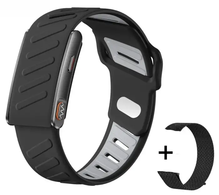 Bracelet intelligent sportif sans écran, moniteur de sommeil KR96 Pro, moniteur de fréquence cardiaq