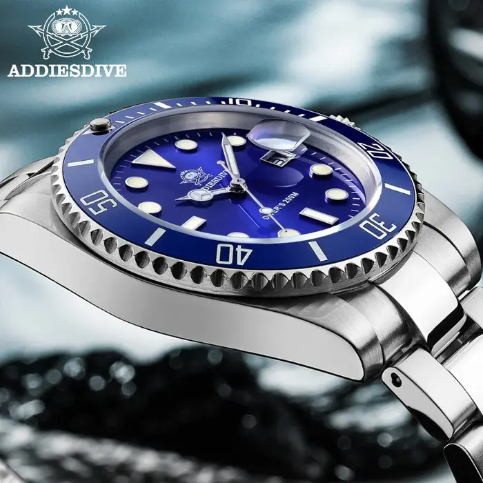 Montre de Plongée ADDIESDIVE en Acier Inoxydable