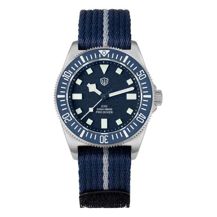 Watchdives EXD V2 40mm montre en titane échangeable X Design VH31 balayage deuxième mouvement montres à Quartz lumineux étanche 200M