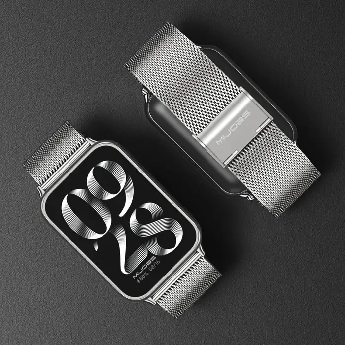 Mi Band 10 Pro / 9 Pro / 8 Pro Bracelet en métal pour Xiaomi Smart