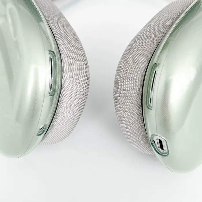Pour AirPods Max étui Transparent souple TPU anti-rayures housse de protection pour Apple