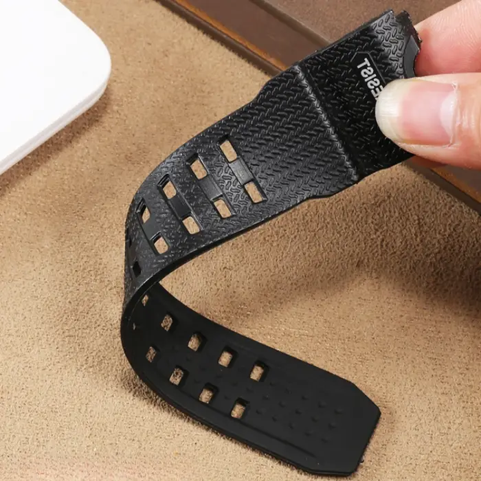 Bracelet de montre en Silicone pour hommes