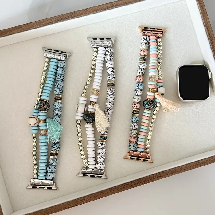 Bracelet exotique de remplacement pour Apple Watch 49 46 45-42 41-38