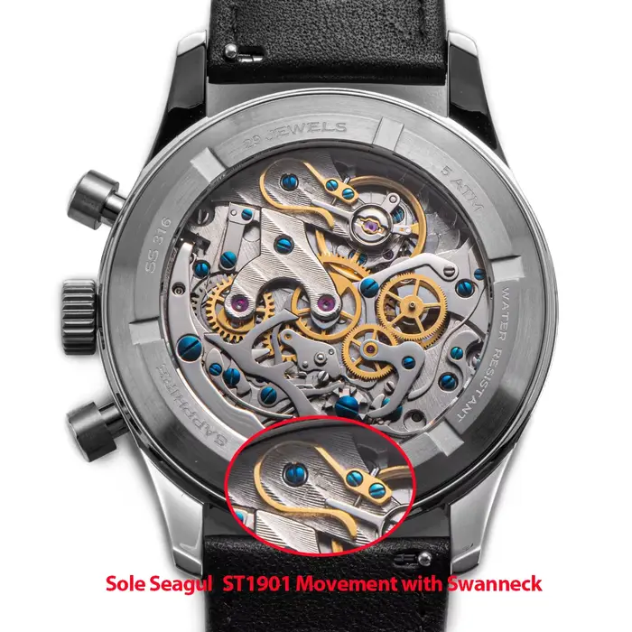 Sugess – montre ST1901 pour hommes