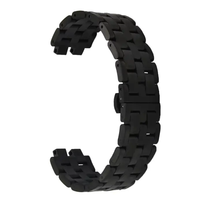 22MM acier inoxydable papillon boucle Bracelet