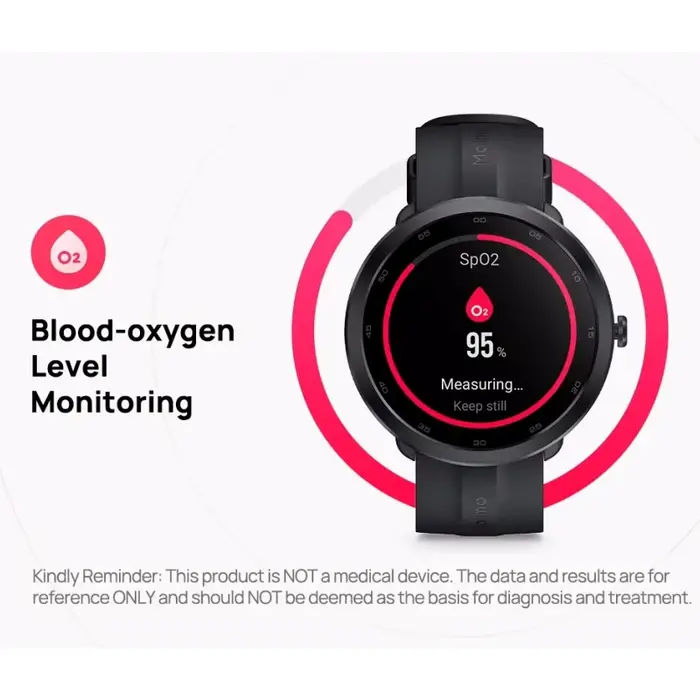 Montre Maimo 1, 3 pouces avec écran tactile TFT-LCD