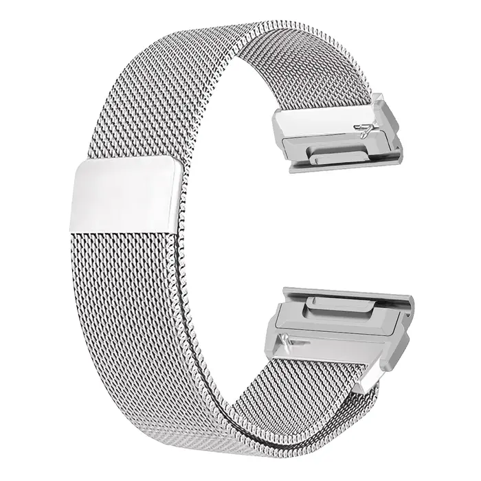Bracelet milanais 22/26mm pour montre Garmin Fenix 8 51 /Epix Pro Gen2 51mm 47mm/6X 7X Pro/Fenix 5XP