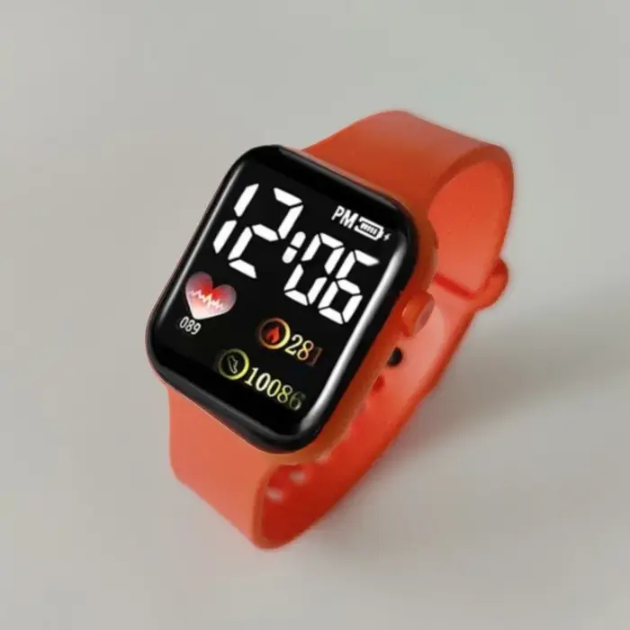 Montres numériques LED pour enfants et adultes