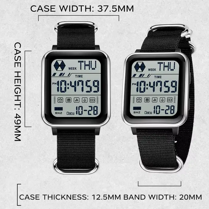 SANDA – montre numérique militaire LED pour hommes