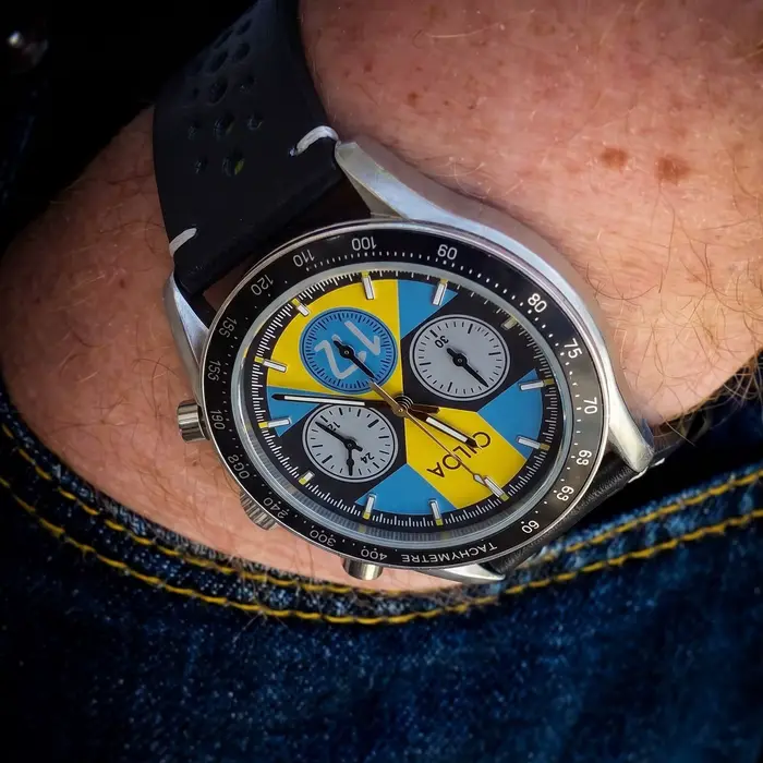 Montre chronographe de course pour homme CILOA