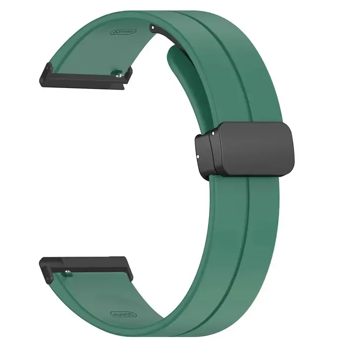 Pour Suunto 9/ 7 / D5/ Spartan Sport poignet HR/ Baro Sports boucle magnétique 24mm bracelet de montre en Silicone