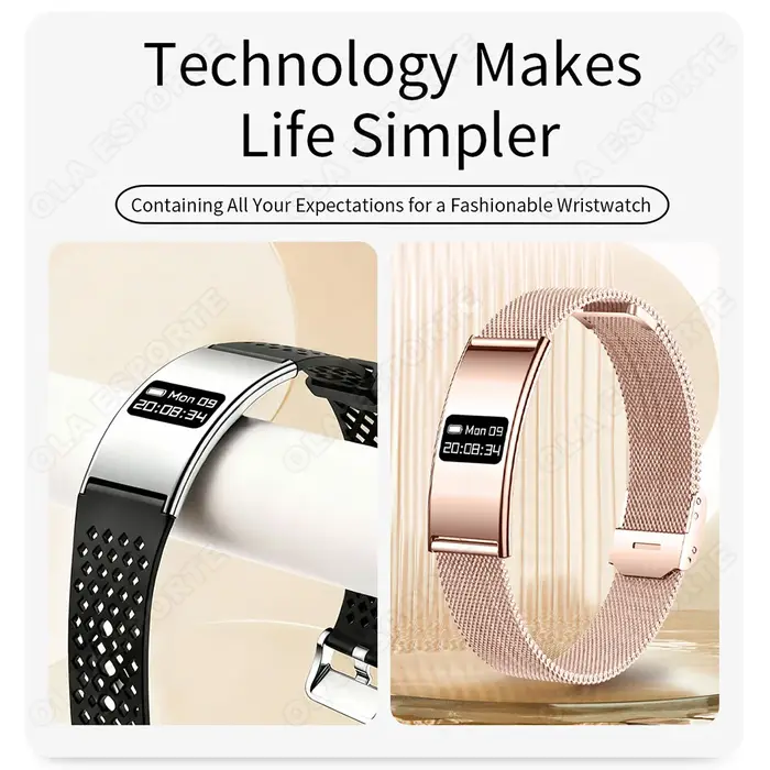 Nouvelle montre connectée ultra-fine pour hommes