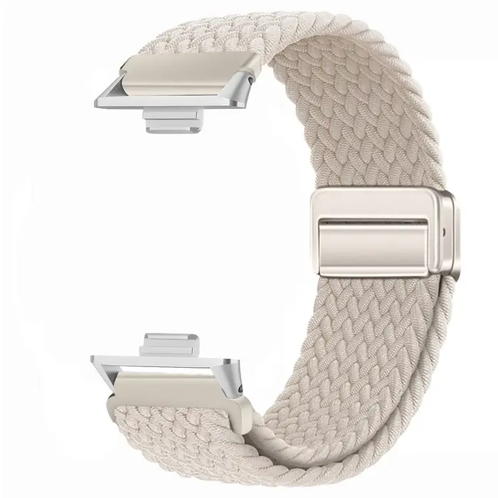 Bracelet à boucle en Nylon tressé magnétique pour Xiaomi Redmi Watch 4 5, Bracelet de Sport réglable