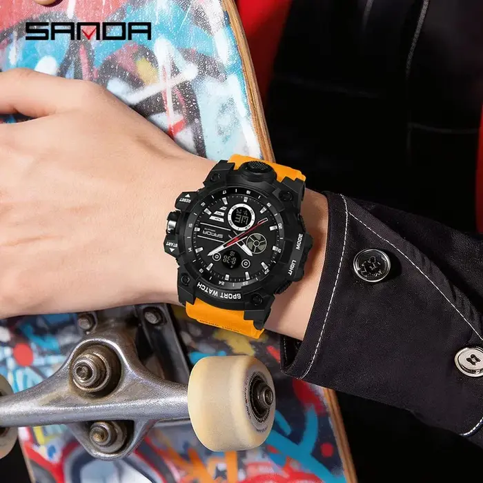 Montre de sport pour homme SANDA