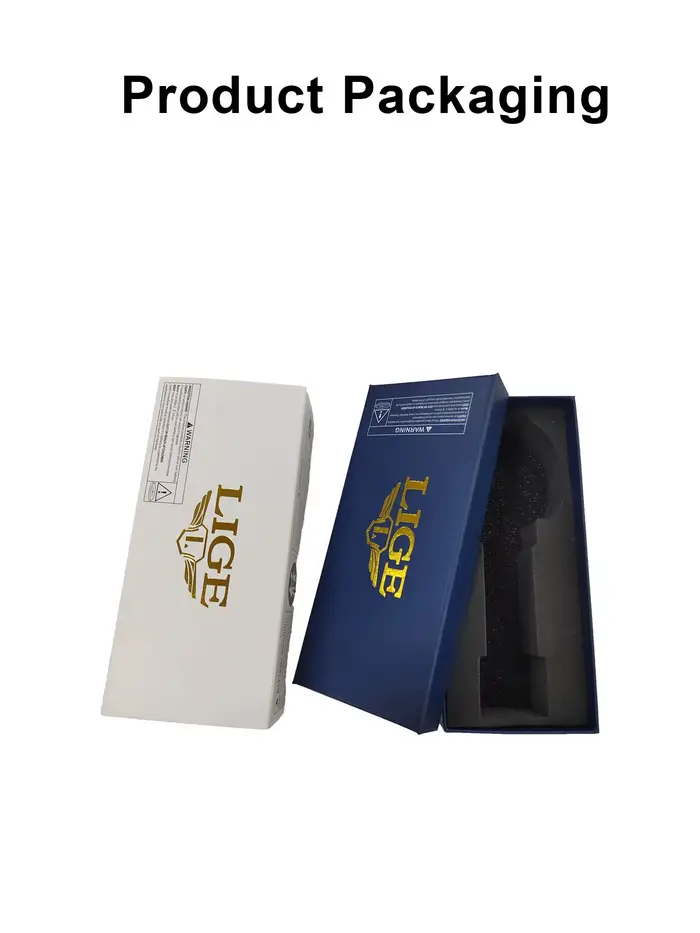 LIGE mode hommes montres haut de gamme marque argent acier inoxydable 30 m étanche montre à Quartz