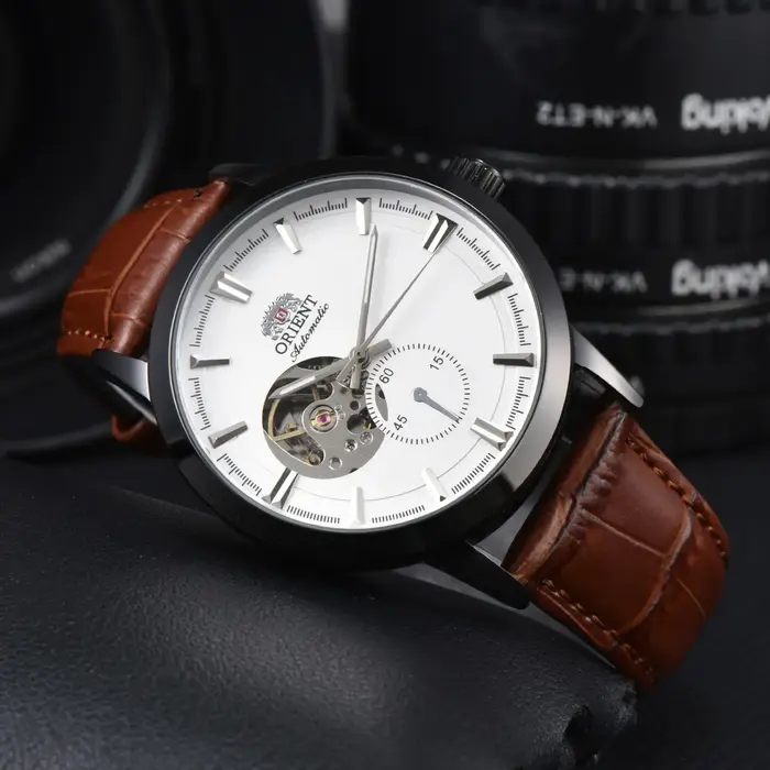 Montres Orient automatiques mécaniques 118A Store Sport, toutes fonctions, heure mondiale, résistant
