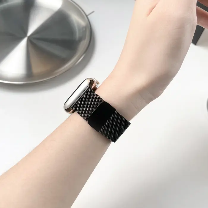 Boucle milanaise pour Bracelet de montre Apple 46mm 44mm 45mm 40mm 42mm 41mm 38mm 49mm