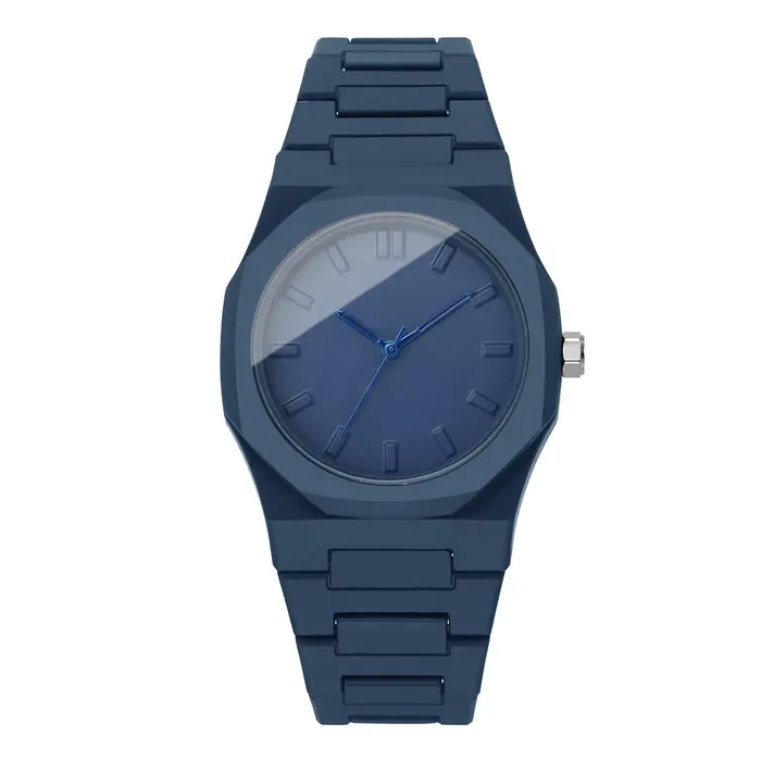 Bracelet en plastique décontracté femmes montre-bracelet à Quartz mode cadran Simple montres à Quart