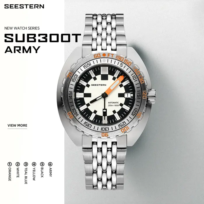SEESTERN – montre de plongée pour hommes