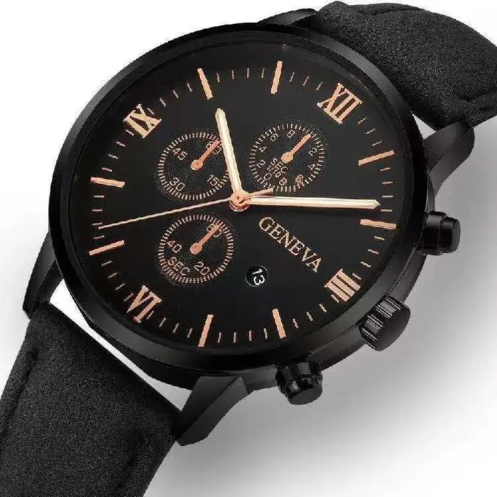 Montre-bracelet pour homme Fashion Geneva