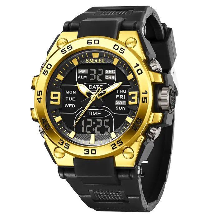 SMAEL Nouvelle Montre Digitale Militaire pour Homme