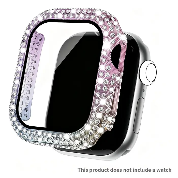 Coque de protection avec verre trempé pour Apple Watch Series 12 11 10 9 8 7 6 5 4 3 2 1 SE, 46 42 4