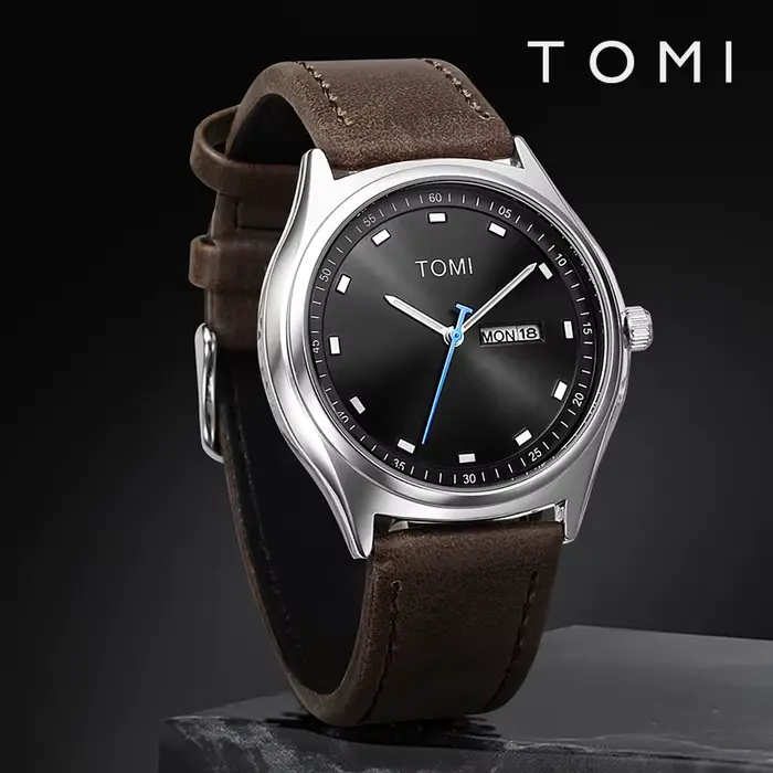 TOMI montre pour hommes minimaliste affaires décontracté