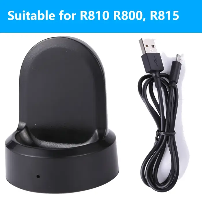 Station de charge sans fil pour montre intelligente, pour Samsung Galaxy watch 42mm 46mm SM-R800 R80