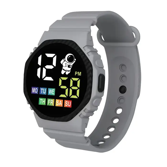 Montre numérique étanche pour enfants