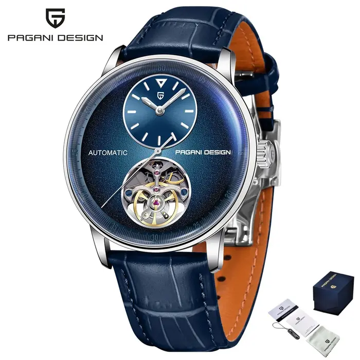 PAGANI DESIGN 1796 montre mécanique automatique originale pour hommes à la mode 10Bar étanche lumineux creux luxe affaires nouveau