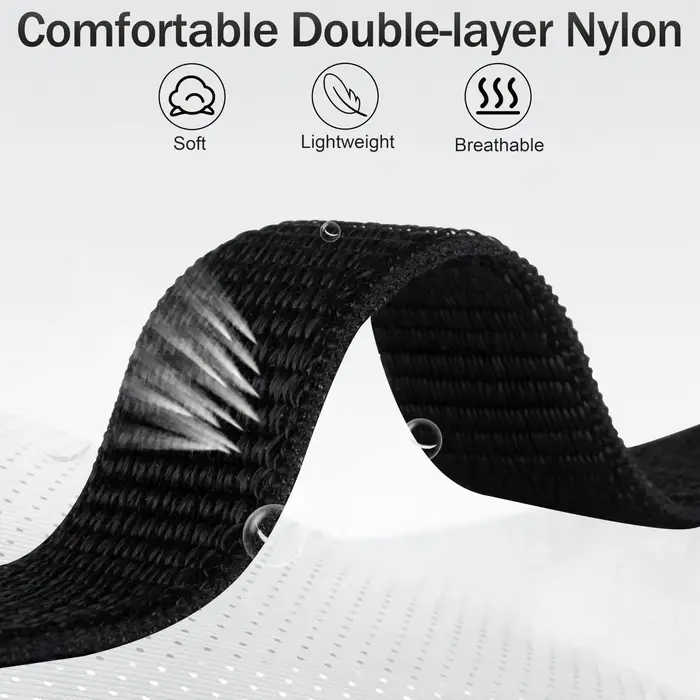 Bracelet Sport Bras/Chelville pour Apple Watch 38-49mm - Sangle Respirante Élastique | Compatible Séries 1-10/SE/Ultra 2 (Fitness/Course) - Livraison 24h
