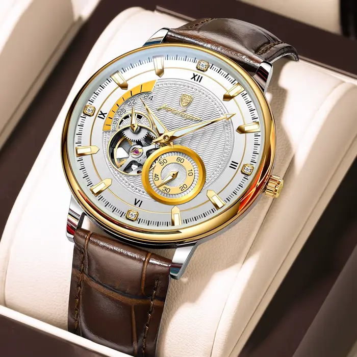 Montre automatique mécanique originale POEDAGAR pour homme