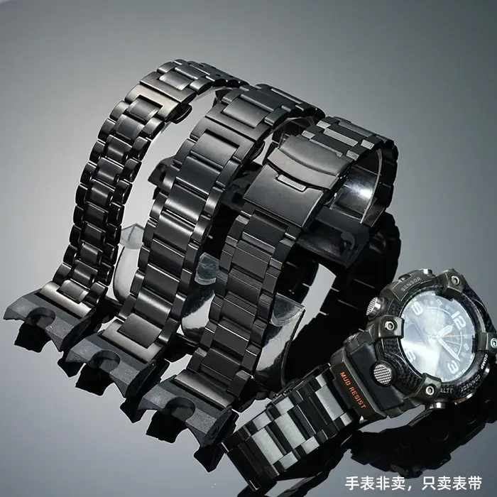 Bracelet de montre en acier inoxydable GG-B100 pour Casio GSHOCK 5594 GG-B100-1A/1A3
