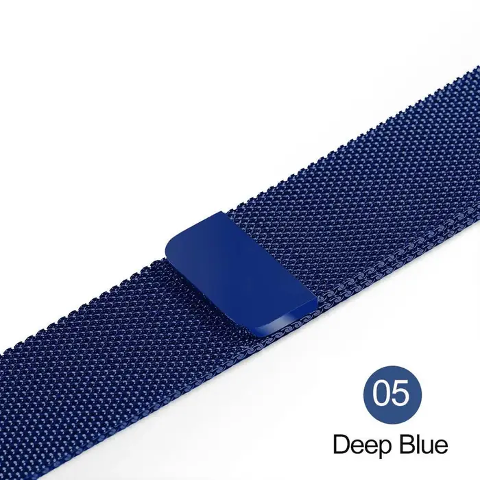 Boucle milanaise pour bracelet de montre apple 44mm 45mm 40mm 41mm 38-42mm