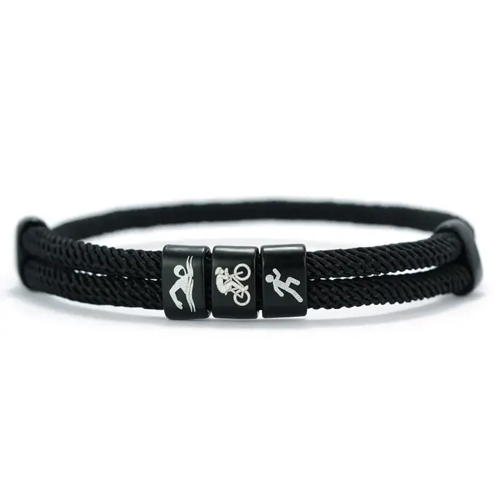 Bracelet en corde de sport pour homme Noter Creative