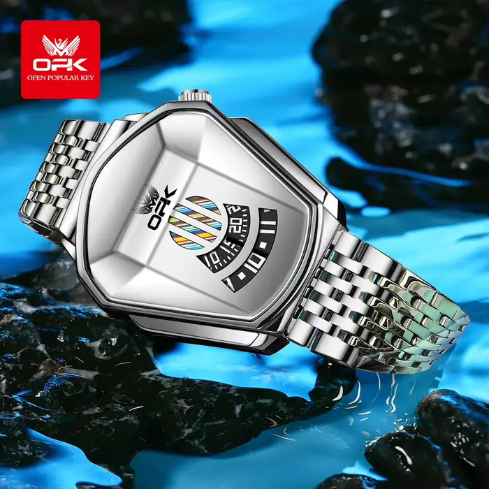 OPK-Montres à quartz pour hommes, affaires, marque, 8172