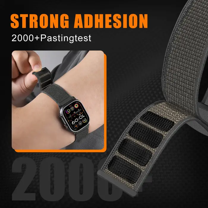 Boucle de sentier pour Bracelet de montre Apple Ultra 2 49mm 44mm 40 41 45 38mm