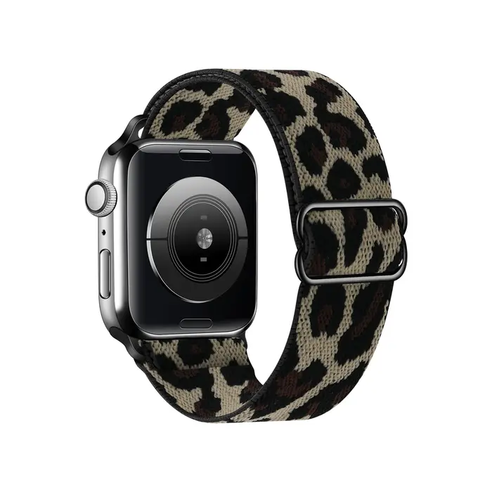 Bracelet en tissu élastique en Nylon pour Apple Watch Ultra 3 2 1