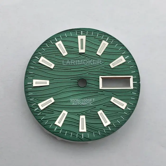 LARIMOKER-Cadran Shoous Noir, Bleu, Gris, Vert, Aiguille de Montre pour Mouvement NH36A, Accessoires