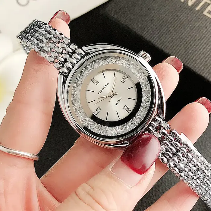 CONTENA célèbre marque de luxe modèle S dames montres mode doré concepteur femmes montre-bracelet tenue décontractée horloge Relogio Feminino