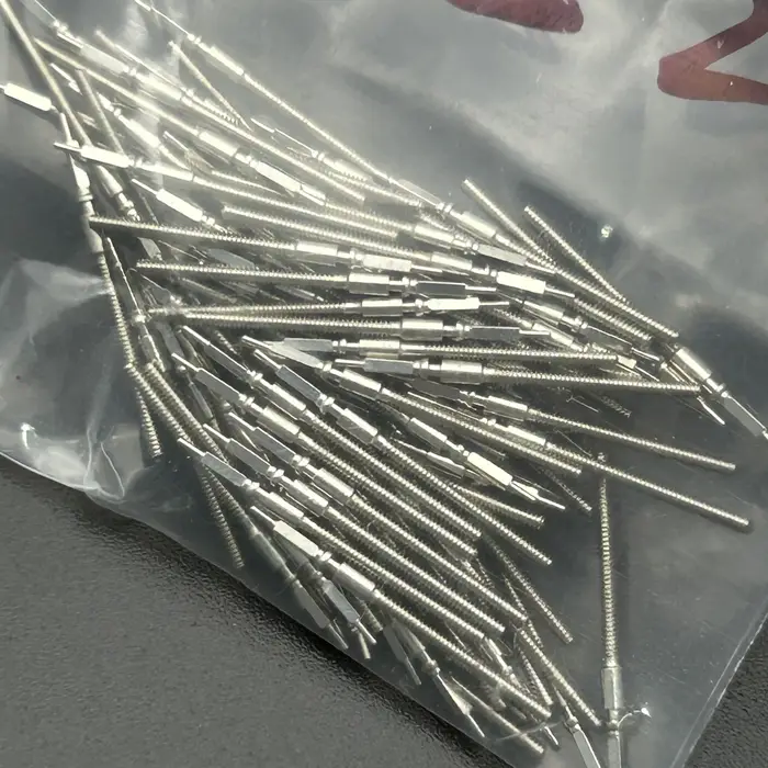 Lot de 10/20/30/50/100 tiges de mouvement de montre compatibles avec les mouvements 2836/2846/2834/2